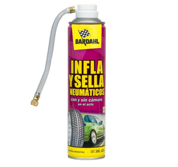 Infla Sella Neumáticos 240Cc. Insecex-240 Bardahl