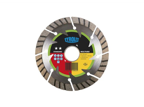 Disco Tyrolit Recto 175X19X19 Widia 1-12-21 C100J7V15