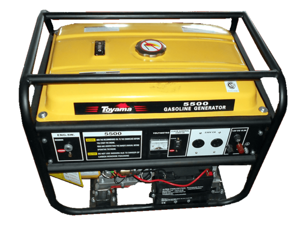 Grupo Electrógeno Toyama 5500 Ae Nafta Fiasa 214154027