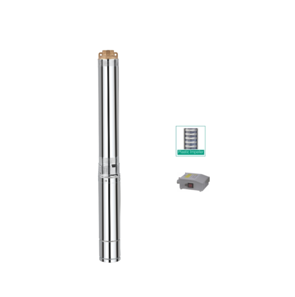 Electrobomba Sumergible 1Hp Pozo Profundo 10 Etapas 4Stm3-10