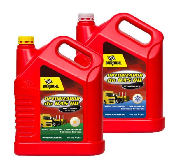 Optimizador Gas-Oil X 4Lts. Optia-4004 Bardahl