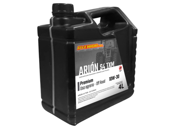 Aceite Arion S4 TXM X4lts Marca Avenida