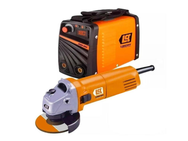 Kit Soldadora Inverter Iron-250 + Amoladora Iron-250K