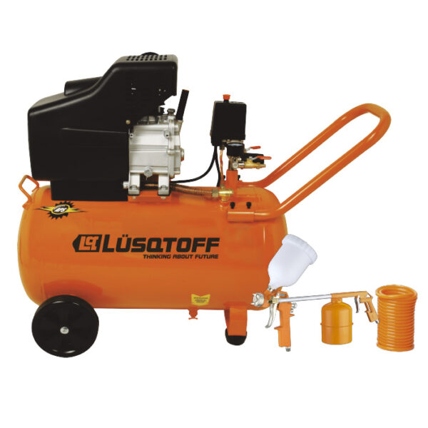 Compresor Lusqtoff 50lts 2.5HP C/Kit Lc-2550Bk