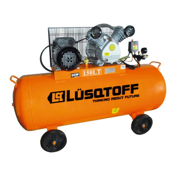 Compresor Lusqtoff 150lts 3HP M/Correa Trif. Lc-30150T