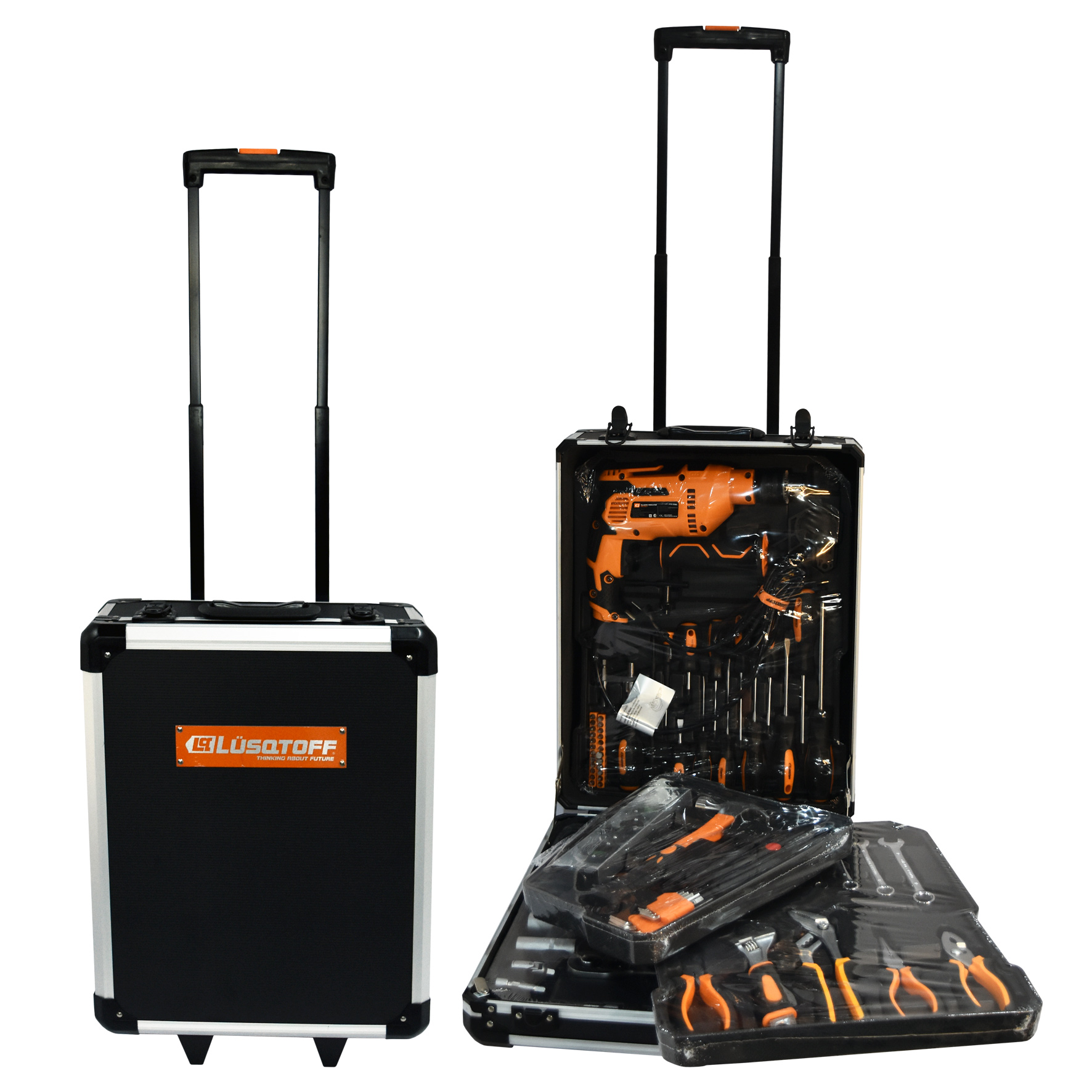 Kit de Herramientas+Tal. Lusqtoff 106Pz. 710W Lqct107-8K