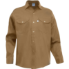Camisa de trabajo OMBU beige/olivo Talle 38 - 52