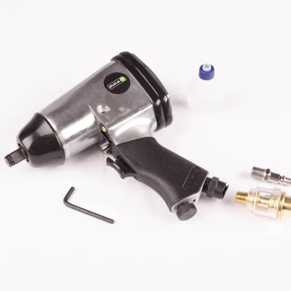 Llave de Impacto DUCA 1/2" 7000Rpm. Kit 17Pzs. 800144