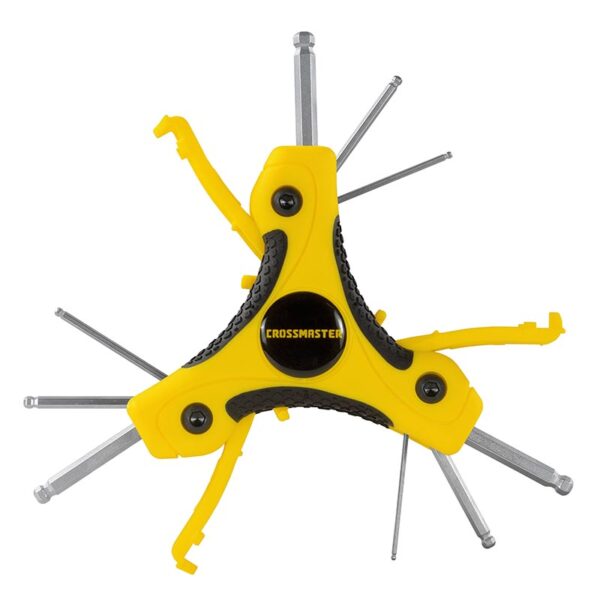Juego 9 Llaves T Hexag.1.5mm A 6mm Crossmaster 9942944