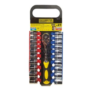 Juego De Tubos Cross Hex.3/8" 21Pcs. 9945570