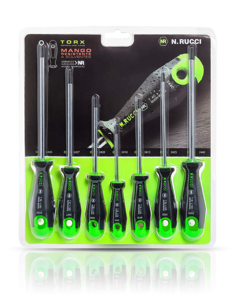 Juego de Destornilladores Rucci Torx Blister 69359183