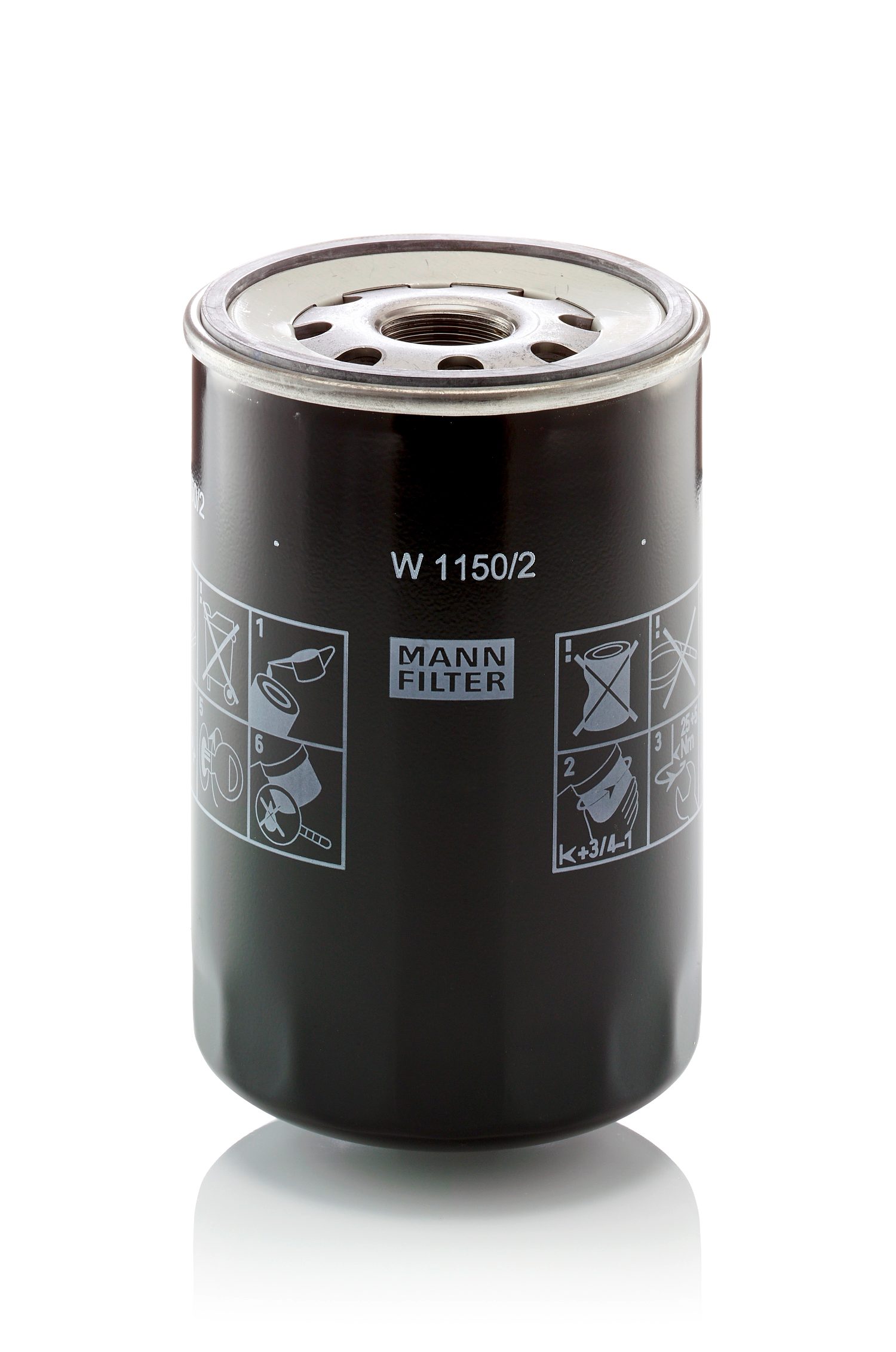 Filtro de aceite MANN W 1150/2