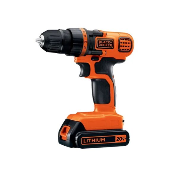 Taladro B&D Inalam. 10Mm 20V Litio Ld-120 4930
