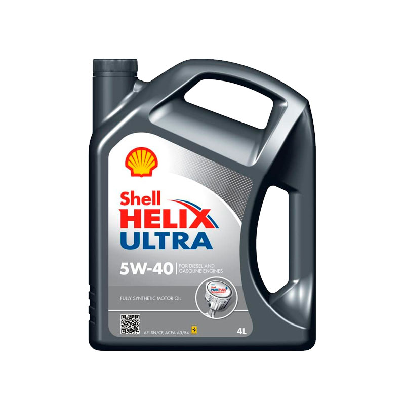 Shell Helix Ultra 5W40 X 4 L. L60823 L61693 L62213