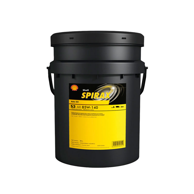 Shell Spirax S3 AX 85W-140 X20LTS. L60217