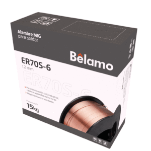 Alambre MIG para soldar ER70S 1.2mm x15kg Belamo