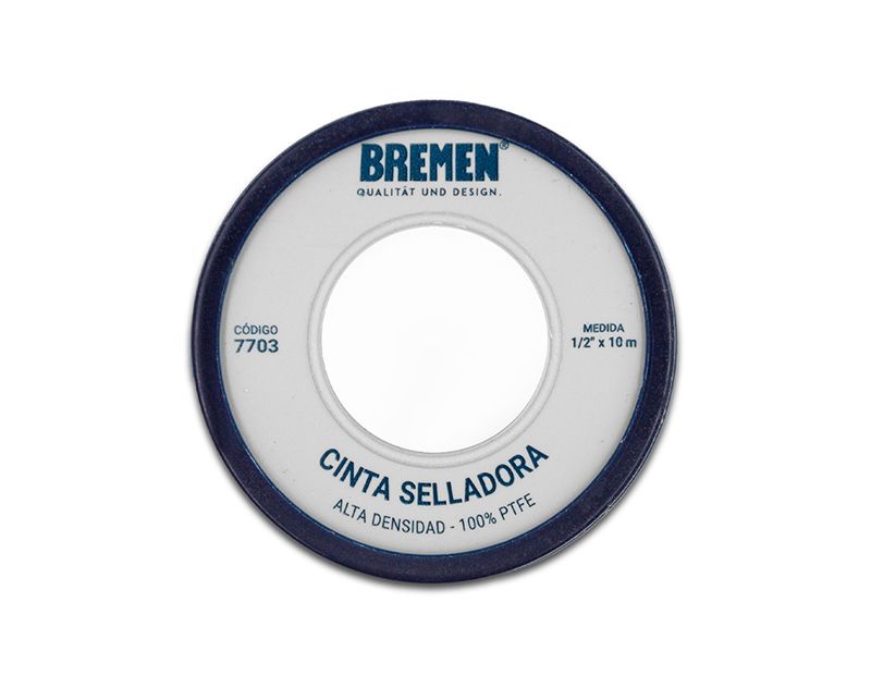 Cinta Teflon Alta Dens. 3/4 X 40Mts. Bremen 7706