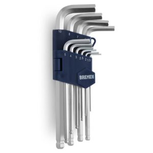Llaves Allen Bremen X 10Pzas. Cardanica SAE S2 7097
