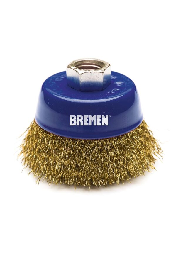 Cepillo Copa Bremen 4" Rizado 3255