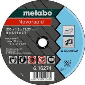Disco de Corte Metabo 230X1.90 6162740
