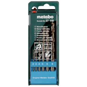 Estuche Mecha Metabo Hssco 6 Pzas. 6271190