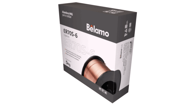 Alambre MIG para soldar ER70S 0.8mm x5kg Belamo