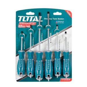 Set de 6 Destornilladores TOTAL THT250606