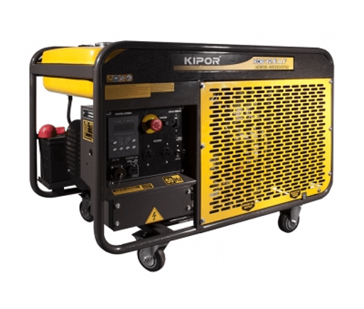 Grupo electrógeno Kipor (abierto) 10kVA 220V KDE12EAF - Imagen 2