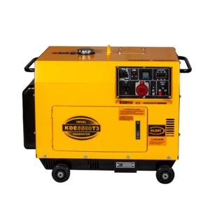 Grupo electrógeno Kipor 6 kVA Trifásico KDE6500T3