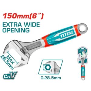 Llave Ajustable 250mm INDUSTRIAL TOTAL THT101106
