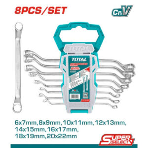 Set Llaves Combinadas 8 Pcs INDUSTRIAL TOTAL THT102286-I