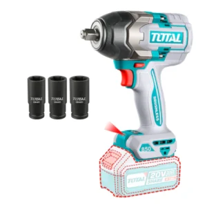 Llave de Impacto 20V BL 500Nm INDUSTRIAL TOTAL TIWLI20501