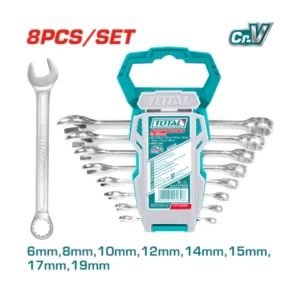 Set Llaves Combinadas 8 Pcs INDUSTRIAL TOTAL THT102286