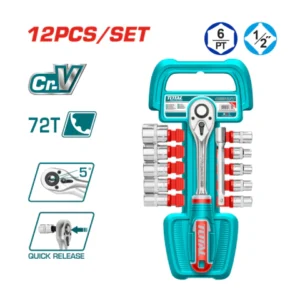 Set Llaves Hexagonales y Torx 18 Pcs INDUSTRIAL TOTAL THT106KT0181