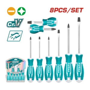 Set de 8 Destornilladores TOTAL THT250608