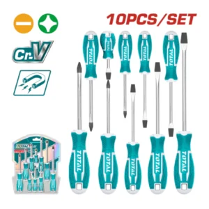 Set de 10 Destornilladores TOTAL THT250610