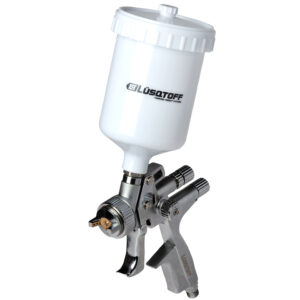 Pistola para pintar Lusqtoff con caudalímetro digital H5000A