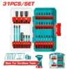 Set de 31 Accesorios para Atornillador de Impacto INDUSTRIAL TOTAL TACSDL11306 TACSDL11306