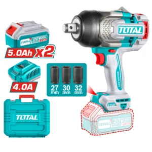 Llave de impacto brushless 20v 1350nm industrial TOTAL TIWLI20135-4 2VILI300